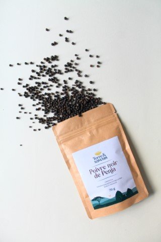 Poivre Noir de Penja - Sachet 250g
