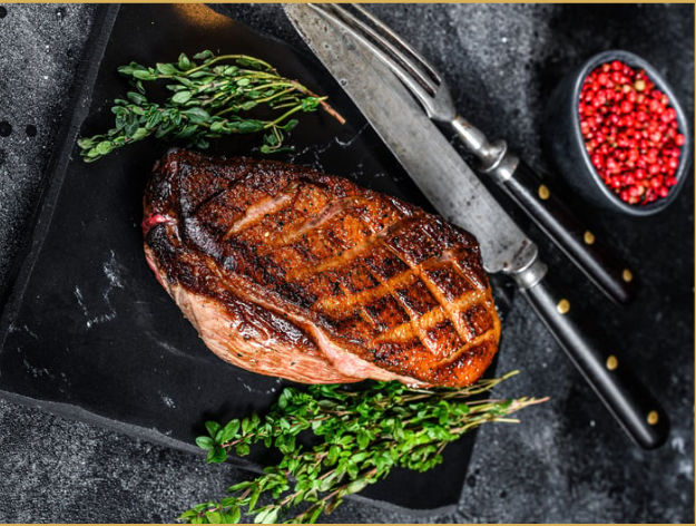 magret de canard Magret de canard au poivre de Penja