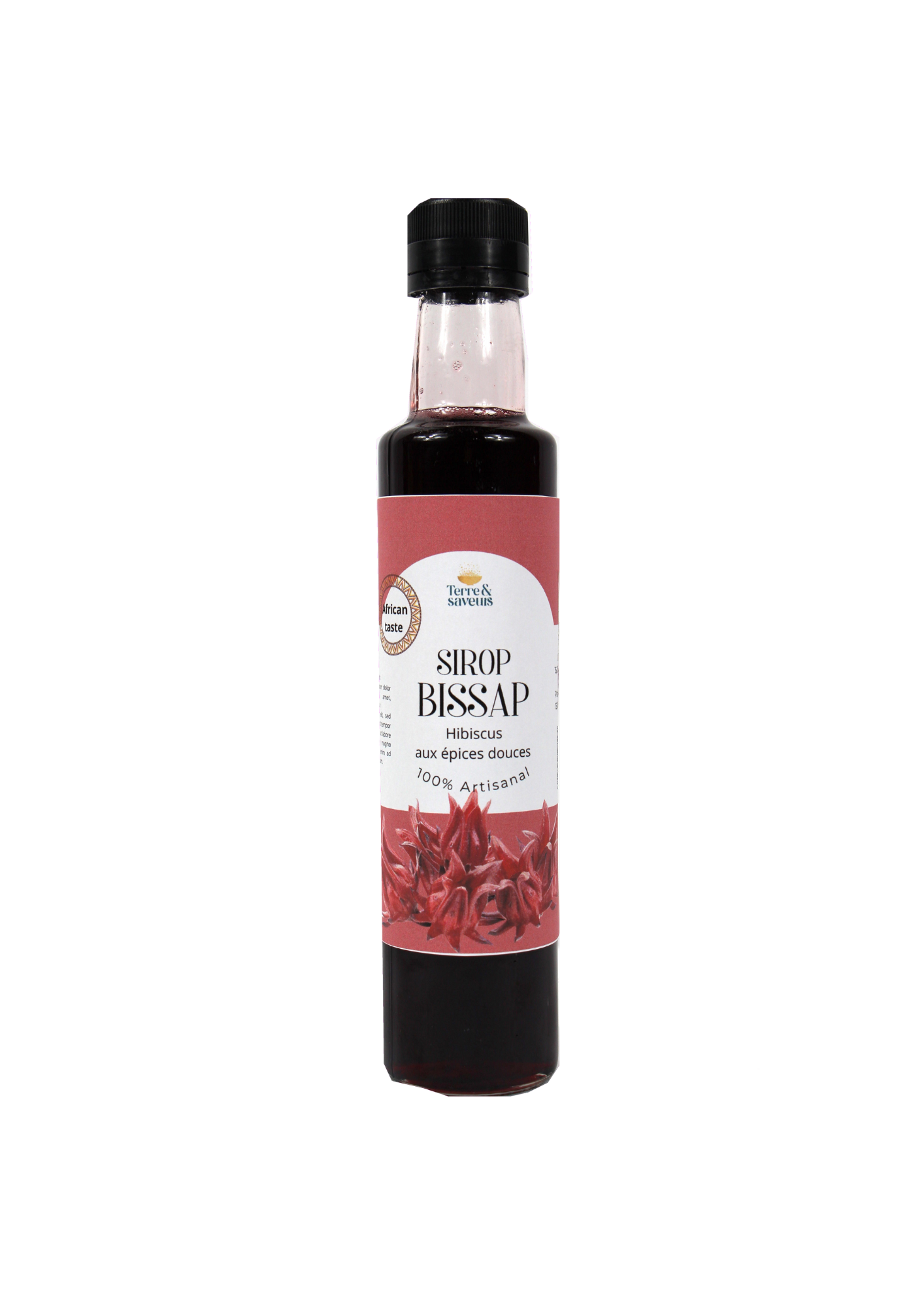 Sirop d'hibiscus (bissap)